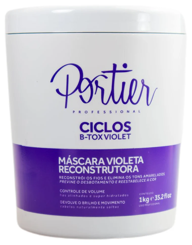 Ciclos B-Tox Volume Control Violet Mask 1KG - Portier - Image 3