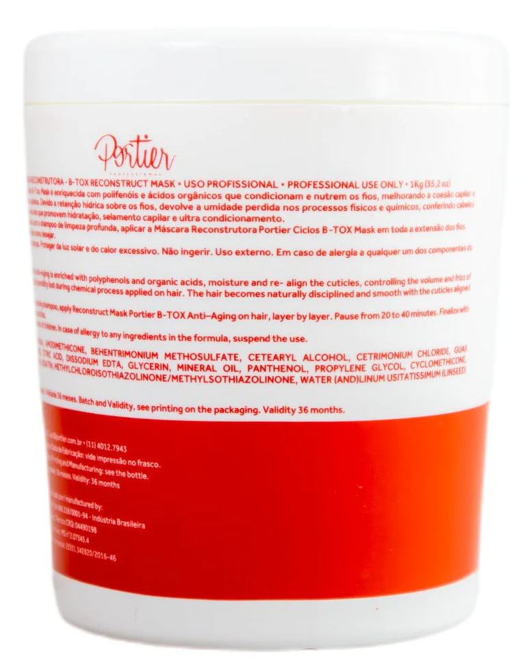 Portier Ciclos B-Tox Mask Volume Control - Portier - Image 5